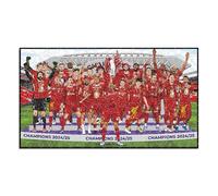 Iconic Puzzles - Liverpool, Premier League Champions 24/25, Puzzle di Legno con licenza ufficiale, regalo per adulti e bambini, taglia L, 500 Pz