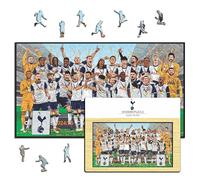 Iconic Puzzles- Puzzle in Legno, Colore, Taglia S, European Team Champions-S
