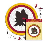 Iconic Puzzles- Roma Lupetto AS Puzzle in Legno 100% sostenibile con Licenza Ufficiale, Colore, Taglia S, 2023RLUS
