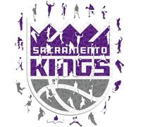 Iconic Puzzles- Sacramento Kings, Logo Puzzle in Legno 100% sostenibile con Licenza Ufficiale NBA, Colore, Taglia M, SacramentoKings-M