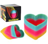 Iconica Molla Arcobaleno a Cuore Calma di 6CM
