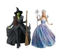 IconicGreats Wicked For Good Glinda E Elphaba Set Mensole In Cartone 2 Pezzi