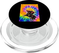 Iconico Napoleone Attraversando Le Alpi Con Sfondo Tie Dye PopSockets PopGrip per MagSafe