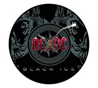 Iconico orologio da parete con disco in vinile AC/DC