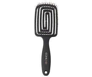 ICONIKAIR spazzola per capelli spazzola di setola, spazzola di setola di cinghiale, spazzola per capelli senza tirare i bambini, spazzola per capelli bambini
