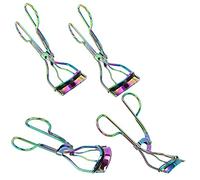 Iconikal, set di piegaciglia in metallo, arcobaleno, confezione da 4