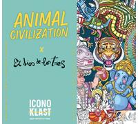 ICONOKLAST ANIMAL CIVILIZATION x El Dios de los Tres POSTER GIGANTE DA COLORARE