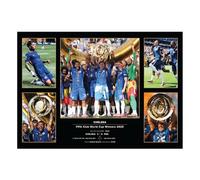 Icons Wall Art Memorabilia A3 con foto stampata del Chelsea Club World Cup Champions 2025, idea regalo per i fan del Chelsea, riprodotta digitalmente senza cornice