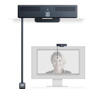 iContact Camera ProXL Webcam HD 4K con microfono a cancellazione del rumore, supporto SoftLight+, fotocamera USB per computer per monitor e desktop, certificazione zoom, funziona con team, riunioni e