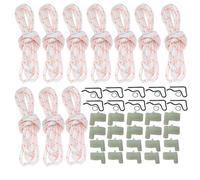 ICOOYO 10 pedane + corda + molla per Stihl BR320, BR340, BR350, BR380, BR400, BR420, BR430, BR450, BR500, BR550, BR600, BR700, BR800, SR320, SR340, SR400, SR400 20, SR4. 30, SR450, TS400, TS410, TS420