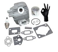 ICOOYO Kit Cilindro pistone per Echo HC-150 HC150i HC-151 HC-151i HC-152 HC-155 HC-160 HC-161 HC-165 HC-180 HC-181 HC-185 HC-200 HC-201 HC-225 HC-235 HC-245 HCR-150 HCR-151 A130000420,P021001111