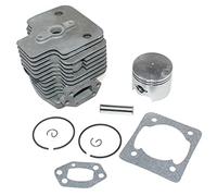 ICOOYO Kit cilindro pistone per Oleo-Mac AM162 BV162 BV163 EFCO AT2062 AT2063 BP-162 SA2062 SA2063 56522024