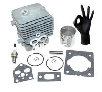 ICOOYO Kit cilindro pistone per Stihl BG56 BG56C SH56 SH56C BG86 BG86C BR200 SH86 SH86C SR200,4241 020 1203,4241 020 1204