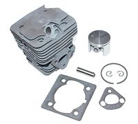 ICOOYO Kit pistone cilindro per Alpina P500 P510 P522 P522S Star55 Star55 DP Star55 FP Star55 P SP510 VIP52 VIP55 VIP55D Castor Turbo 52 Power55 CP500 CP510 Stiga SB52 BULL LCRAFT 450/2