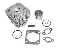 ICOOYO Kit pistone cilindro per Oleo-Mac BC350 BC380 Sparta 37 370 Sparta 38 380 381 OM36 Efco 8370 8371 DS3500 DS3800 Stark 37 3700 38 3800 EF36000