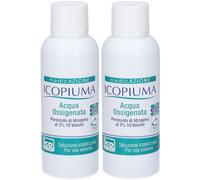 Icopiuma Acqua Ossigenata Perossido di Idrogeno 3 % 2x250 ml Soluzione