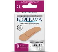 Icopiuma Cerotti Classici Ipoallergenici Misura Media 20 Pezzi