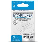 Icopiuma Cerotti Trasparenti Ultrasottili Misura Assortita 20 Pezzi