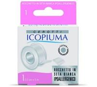 Icopiuma Cerotto In Rocchetto Seta Bianco 2,5 cmx 5 m