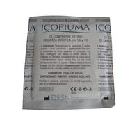 ICOPIUMA Compressa di Garza Sterile 10 x 10 cm 25 pezzi
