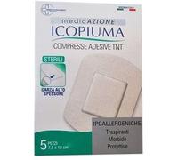 DesaPharma Icopiuma Compresse Adesive Sterili In TNT 10x12,5cm 5 Pezzi