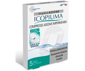 icopiuma Compresse Ad.post-op.7,5x5