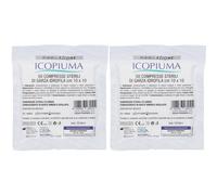 Icopiuma Garza Compressa Idrofila 10x10 cm 2x50 pz Compresse