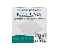 ICOPIUMA GARZA COMPRESSA IDROFILA 10X10CM 25 PEZZI