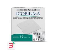 ICOPIUMA GARZA COMPRESSA IDROFILA 10X10CM 50 PEZZI