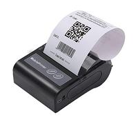ICOSAR Scanner di codici a barre Stampante termica per ricevute da 80 mm Mini stampante termica wireless portatile USB ricevuta biglietto di fattura Stampa POS (taglia : spina U-S)