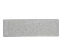 Icotek 43520 KEL-DP 24/50 Piastra passacavo Ø (max.) 8.3 mm Gomma Grigio 1 pz.
