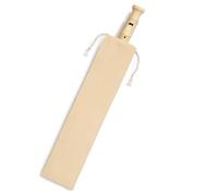 iCOUNT Custodia per Flauto Dolce Scolastico 36,5×6 cm in Cotone con Cordoncino | Astuccio Protettivo per Flauto Soprano | Porta Flauto Lavabile Resistente per Scuola e Lezioni di Musica