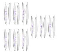 iCovalescent 18 Pezzi Lime per Unghie Professional, Lime per Unghie Grana 100/180 Lavaggio Bilaterale Lavabile, Lime per Unghie per Gel e Acrilico, Adatto per Uso in Salone e a Casa