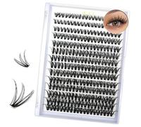 iCovalescent 280 pcs Lash Extension Ciglia Finte Ciuffetti Kit D3+D4 Cluster Lashes Mix, DIY Eyelash Extension Kit