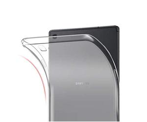 iCoverCase Custodia per Samsung Galaxy Tab A 8.0" (2019) T290/T295, leggera e opaca trasparente TPU custodia posteriore trasparente per Samsung Galaxy Tab A 8.0" (2019) T290/T295, trasparente