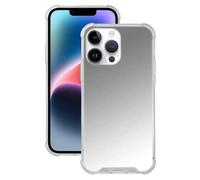 ICOVERI Custodia Specchio Colore Argento per iPhone 14 PRO. Flessibile, Ultrasottile e Resistente. Custodia in silicone TPU ad alta protezione. Protezione del telefono Movi, antigraffio, tendenza.