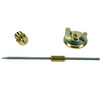 ICP ASTURO Ricambi per Aerografi G70 - E70: Ago, Cappello, Ugello Ø 2,5 mm