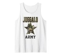 ICP Juggalo Army Hatchetman Camo Print Lettering Horrorcore Canotta