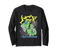 ICP Wicked Clowns Never Die Retro Distressed Hip Hop Maglia a Manica