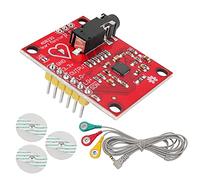 ICQUANZX ECG Modulo AD8232 ECG Misurazione di Frequenza Cardiaca Sensore Modulo Kit Sensore di Monitoraggio ECG per Arduino con Cavo