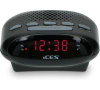 ICR-210 Nero - Radiosveglia FM, Design Moderno, Ottimo Suono, Con Sintonizzatori