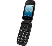 iCreation C20 Cellulare flip nero con schermo da 2,4”, tasti grandi [EEK: A]