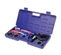 iCrimp IWS-1807CF PEX Kit di crimpatura per anelli di crimpatura in rame da 1-1/4, 1-1/2 '' e 2 pollici, azionato da chiave a percussione