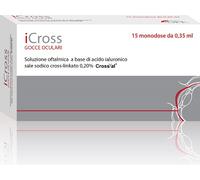iCross GOCCE OCULARI 15 flaconcini monodose da 0,35ml