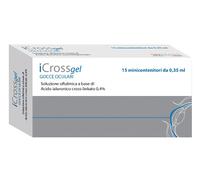 iCross Gel GOCCE OCULARI 15 ampolle monodose da 0,35ml