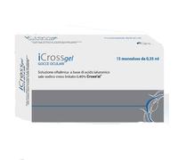 iCross Gel GOCCE OCULARI 15 ampolle monodose da 0,35ml