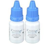 iCross Gel Gocce Oculari 2x8 ml Gel oftalmico