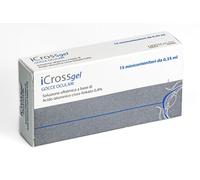 GOCCE OCULARI ICROSS GEL ACIDO IALURONICO CROSS-LINKATO 0,4% 15 PEZZI DA 0,35 ML