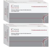 iCross Gocce Oculari 2x15x0,35 ml Pipette monodose