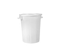 ICS BIDONE PER IMMONDIZIA SOVRAPPONIBILE Col. Bianco lt.100 (h. cm. 66)